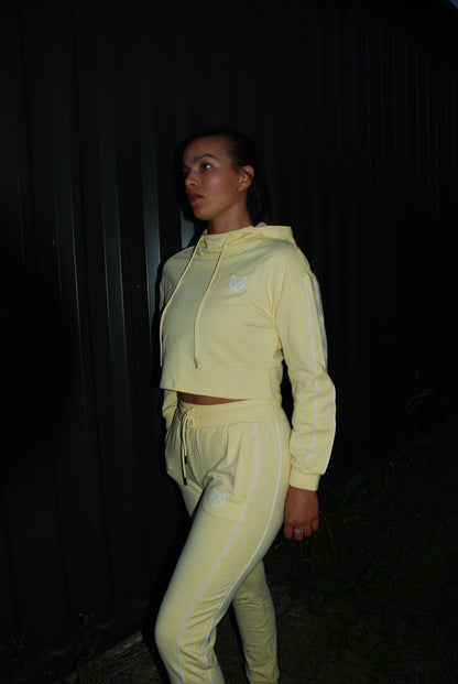 LUXE CROPPED HOODIE - My Store