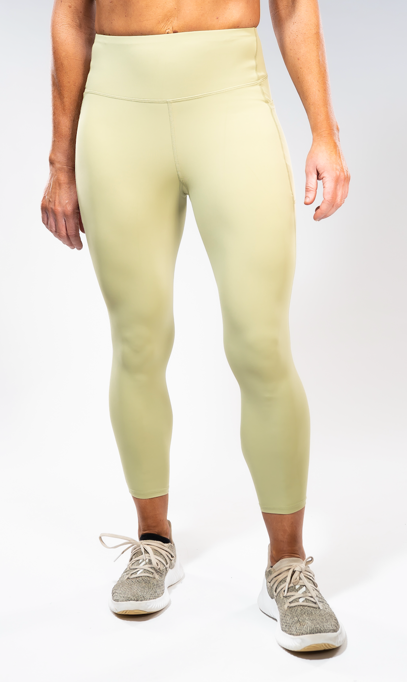 SIGNATURE MESH DETAIL 7/8 LEGGINGS - My Store